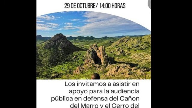 Audiencia pública, primer paso para declarar cerros de Chihuahua como Reserva Ecológica