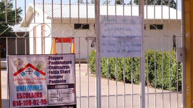 Cierran la escuela primaria Federal Amador Hernández por caso de Covid