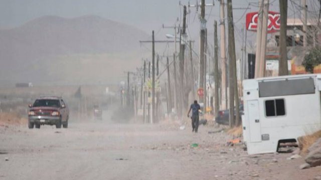 Chihuahua: alcanzan rachas de viento hasta 75 kilómetros por hora
