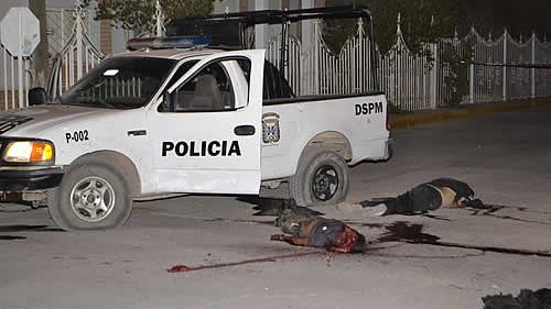 Sicarios robaron armas de policías masacrados en Gran Morelos