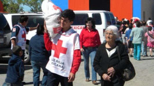 Seis mil recibieron despensas de la Cruz Roja en el Noroeste