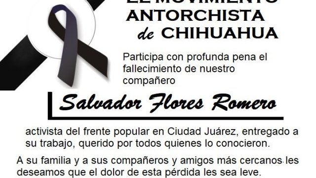 El Movimiento Antorchista de Chihuahua