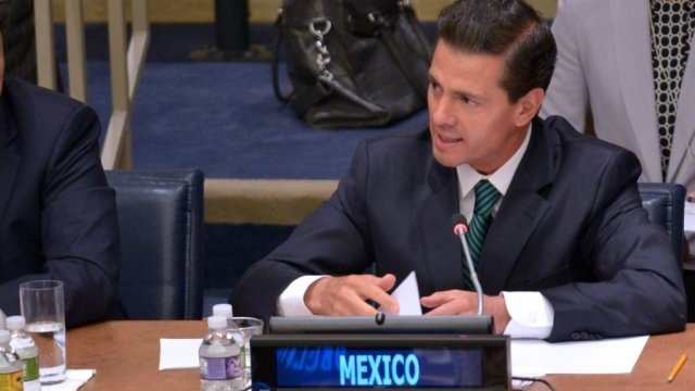 En la ONU, Peña Nieto avala uso medicinal de la Marihuana