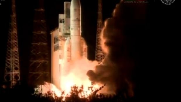 Fue un éxito, el lanzamiento del satélite Bicentenario