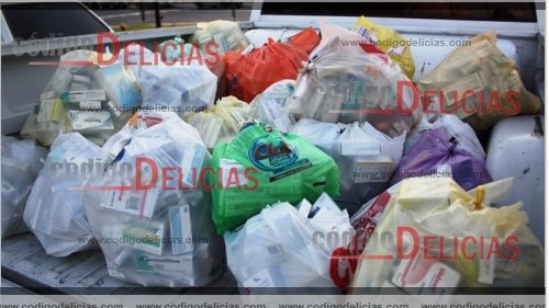 Asegura Gobernación de Delicias 2 mil medicamentos 