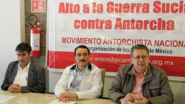 Presenta Antorcha Campesina ante PGR denuncia penal por guerra sucia 