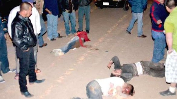 Ojo por ojo: taxistas golpearon a agresor de un compañero