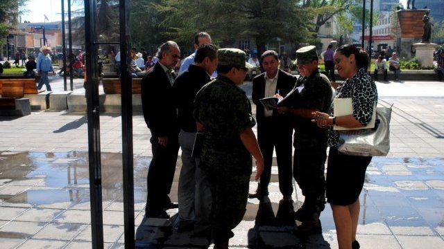 Revisa SEDENA Torre Legislativa por visita de Cienfuegos