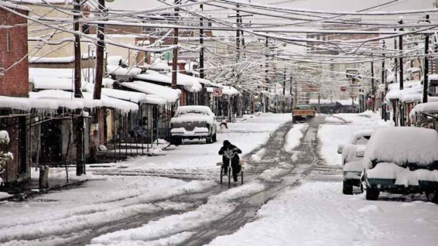 Ha nevado en 30 municipios de Chihuahua; alerta en el estado por el clima