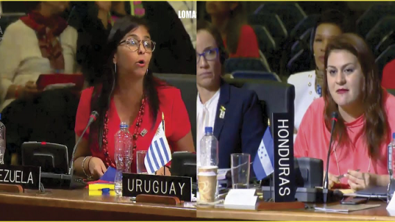 Venezuela deja en ridículo a la canciller de Honduras en cumbre de la OEA México
