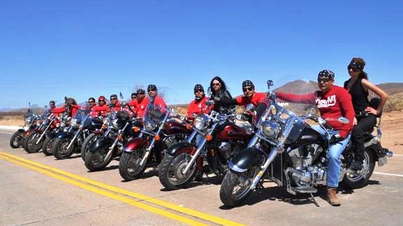 Viajan a la Sierra 200 motociclistas para promover turismo