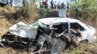 Accidente en Escuinapa; 5 muertos