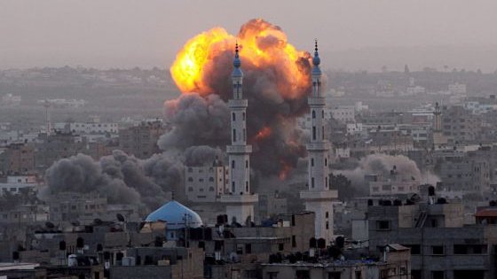 Israel destruye el cuartel principal de Hamás en la franja de Gaza