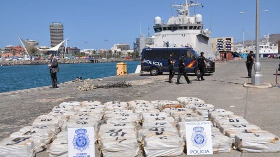 La policía intercepta un barco venezolano cargado de cocaína