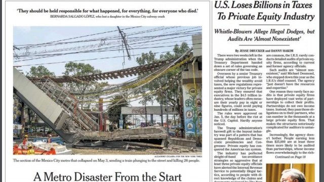 La L12 “fue un desastre” desde el inicio: NYT. Señala a Slim y Ebrard