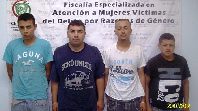 Detienen a cuatro presuntos violadores en Juárez