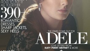 Adele posa glamorosamente para la revista ELLE
