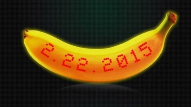 Una banana que recibe tuits y mide tu ritmo cardíaco
