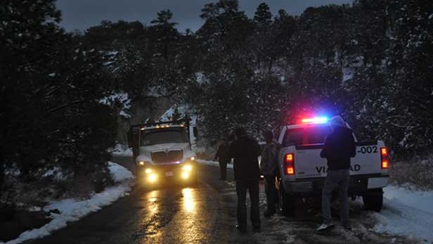 Alerta Protección Civil por nieve y aguanieve en la Sierra