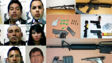 Más de mil arrestos y el decomiso autos, armas y droga en 2014