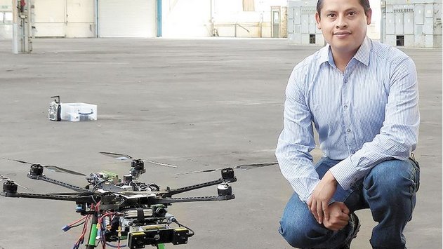 Un científico mexicano crea drones autónomos