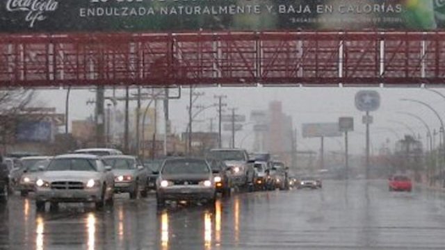 Llueve y graniza en Ciudad Juárez; se generalizan las precipitaciones