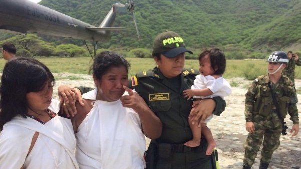 Mata un rayo a 11 indígenas en zona serrana de Colombia