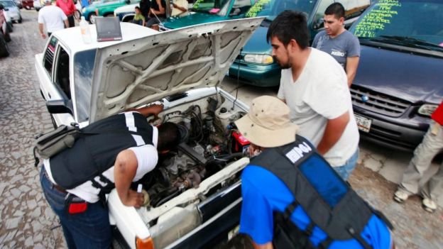 Aseguran en Chihuahua cinco mil autopartes robadas