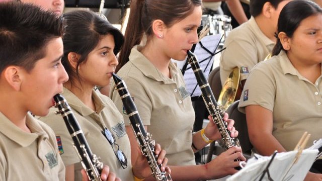 Ya se formaron 50 orquestas escolares, en sólo un mes