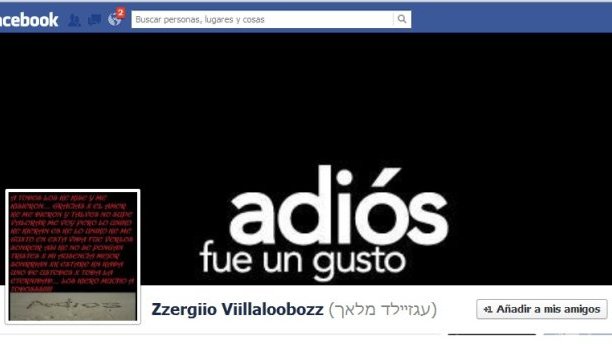 Quinceañero se suicida y se despide por Facebook 