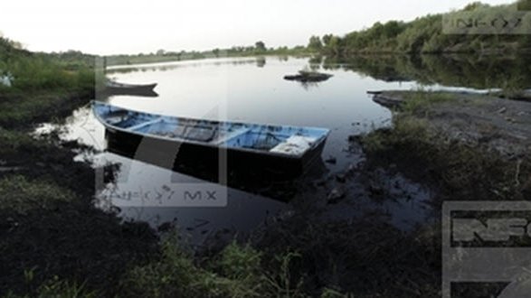 Derrame causa daño ecológico en río de Nuevo León
