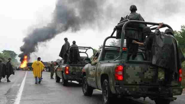 Cinco muertos en enfrentamientos de sicarios con fuerzas federales