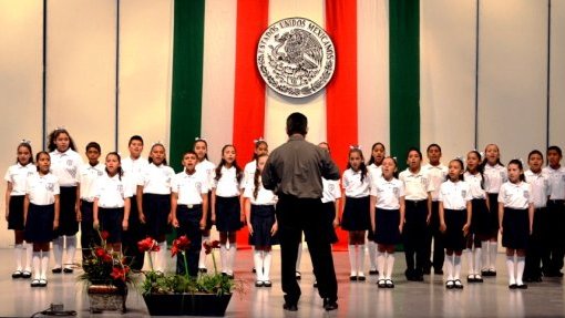 Realizaron concurso estatal de interpretación del Himno Nacional