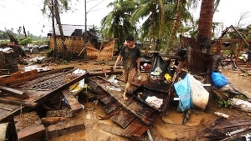 Tifón en Filipinas causó 283 muertos y cientos de desaparecidos