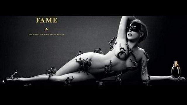 Lady Gaga desnuda para promocionar fragancia (foto)