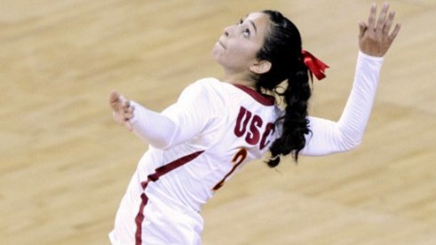 La mexicana que fue nombrada la mejor voleibolista de EU