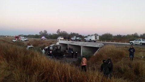 Deja accidente carretero 16 muertos en Sonora