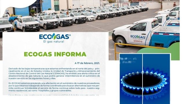 Advierte Ecogas que puede faltar el gas natural en Chihuahua